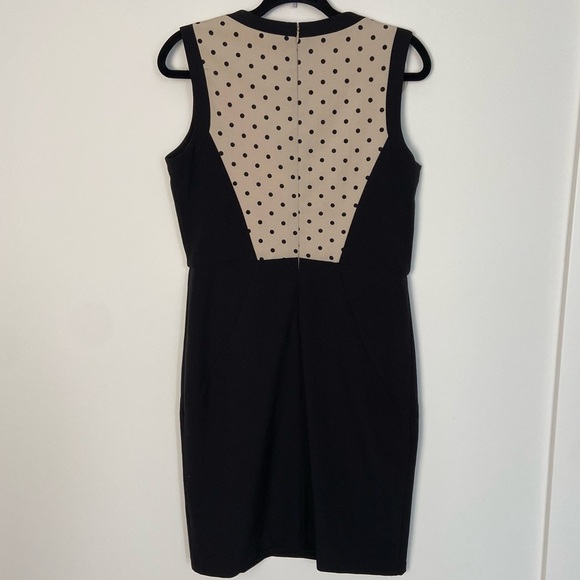 Sandra Darren Nordstrom polkadot elegant dress 10 - Picture 5 of 7